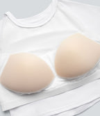 Haut de sport yoga SoftlyZero™ Airy push-up mesh contrastant effet frais InstantCool manches longues avec passe-pouces, protection solaire UPF50+