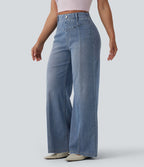Halara Flex™ Jean casual taille haute ventre plat