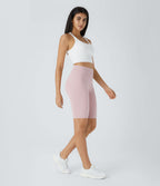 Débardeur yoga court SoftlyZero™ Plush à découpes A-C