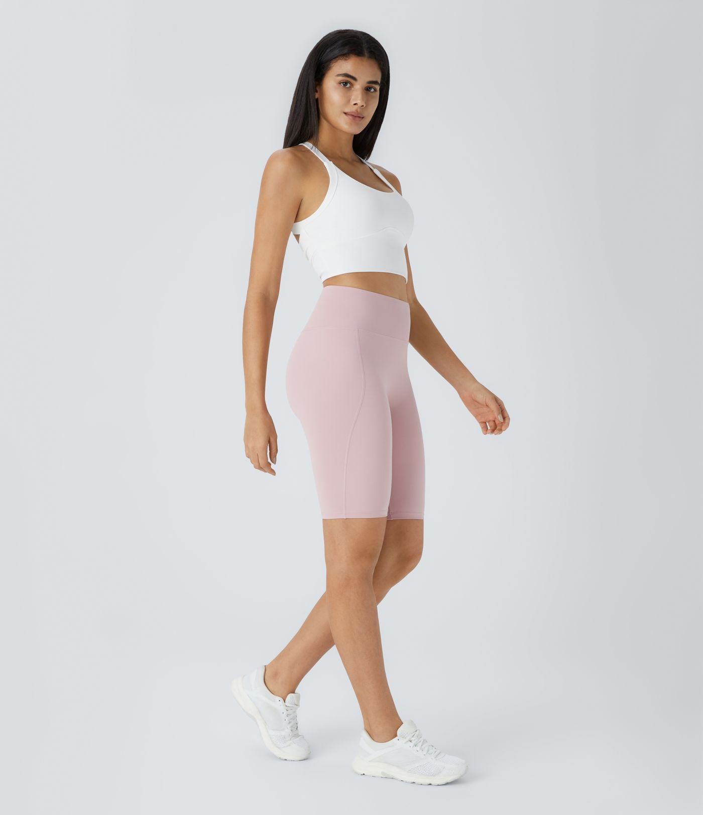 Débardeur yoga court SoftlyZero™ Plush à découpes A-C