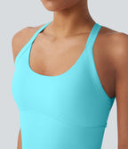 Débardeur yoga SoftlyZero™ Plush à découpes A-D