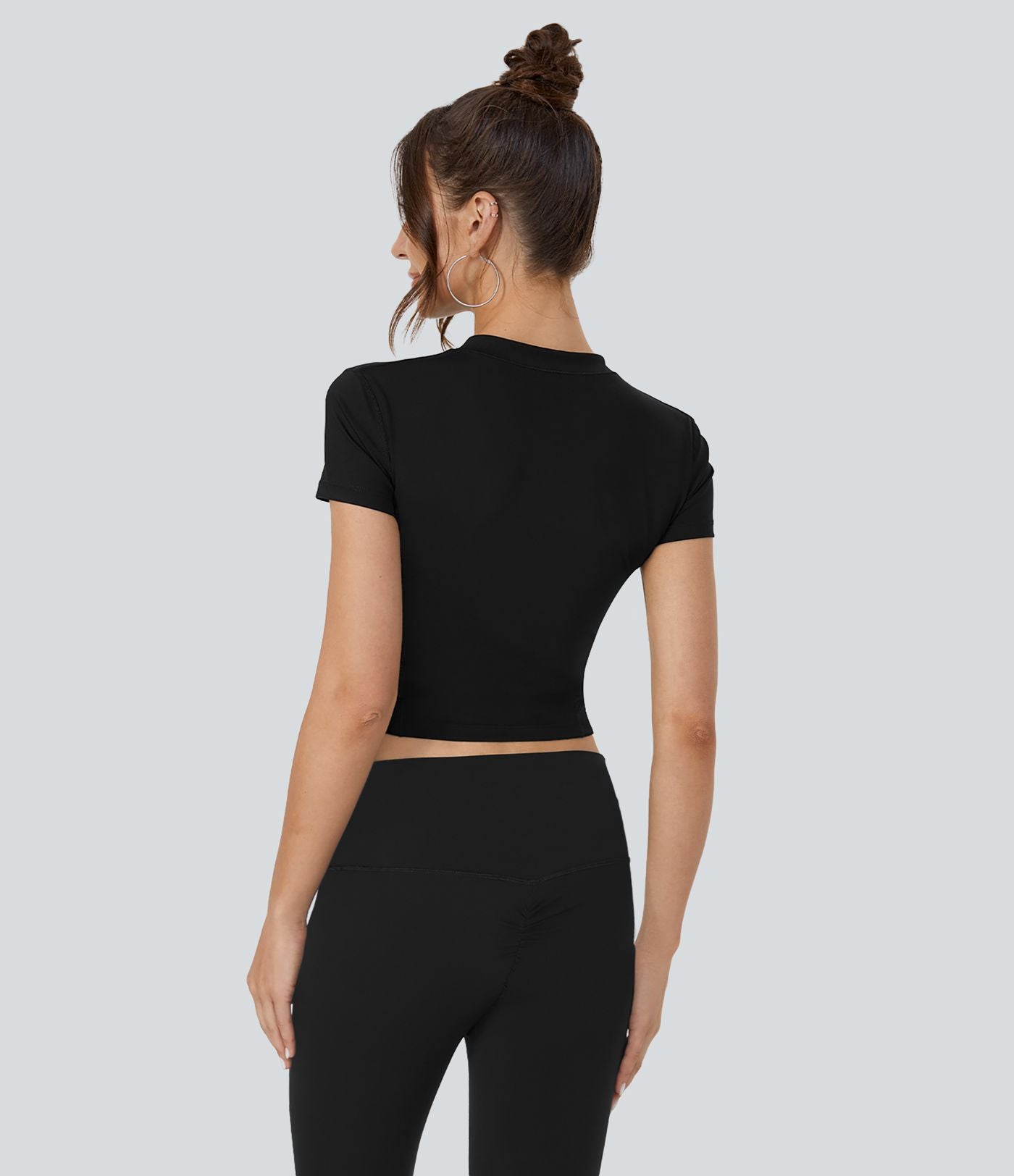 Haut de sport golf SoftlyZero™ Airy à manches courtes à demi-zip et effet frais InstantCool