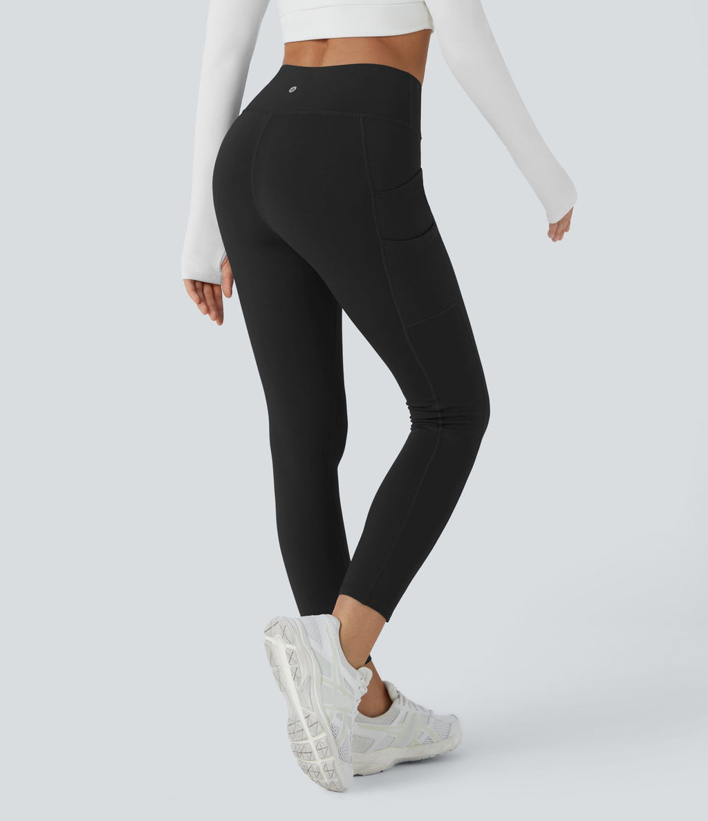 Legging thermique 7/8 Softlyzero™ taille haute avec doubles poches