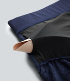 Top yoga court SoftlyZero™ dentelle contrastante dos nu manches longues avec trous pouces