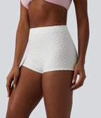 Bas de maillot de bain bikini taille haute imprimé léopard