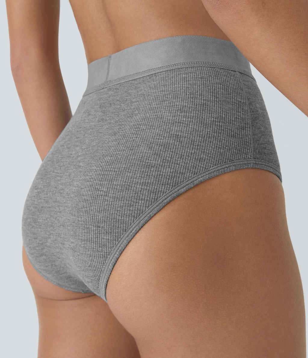 Culotte taille haute extensible et confortable pour la détente