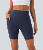 Legging de yoga gainant taille haute chiné à séchage rapide avec poches Halara UltraSculpt™