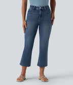 Halara Flex™ Jean bootcut casual taille mi-haute avec poches