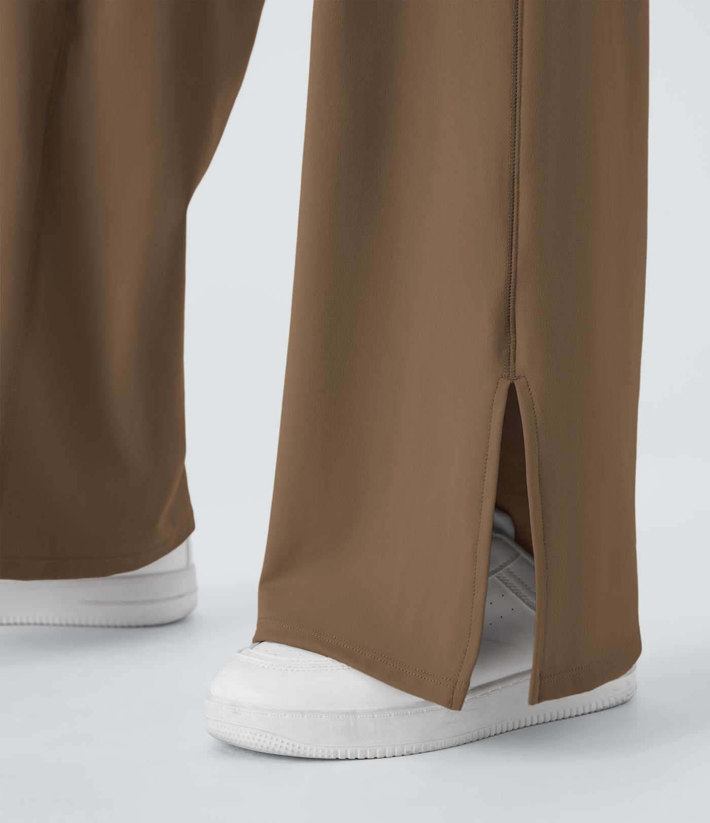 Pantalon yoga large croisé avec ourlet et poches DayStretch - Smile