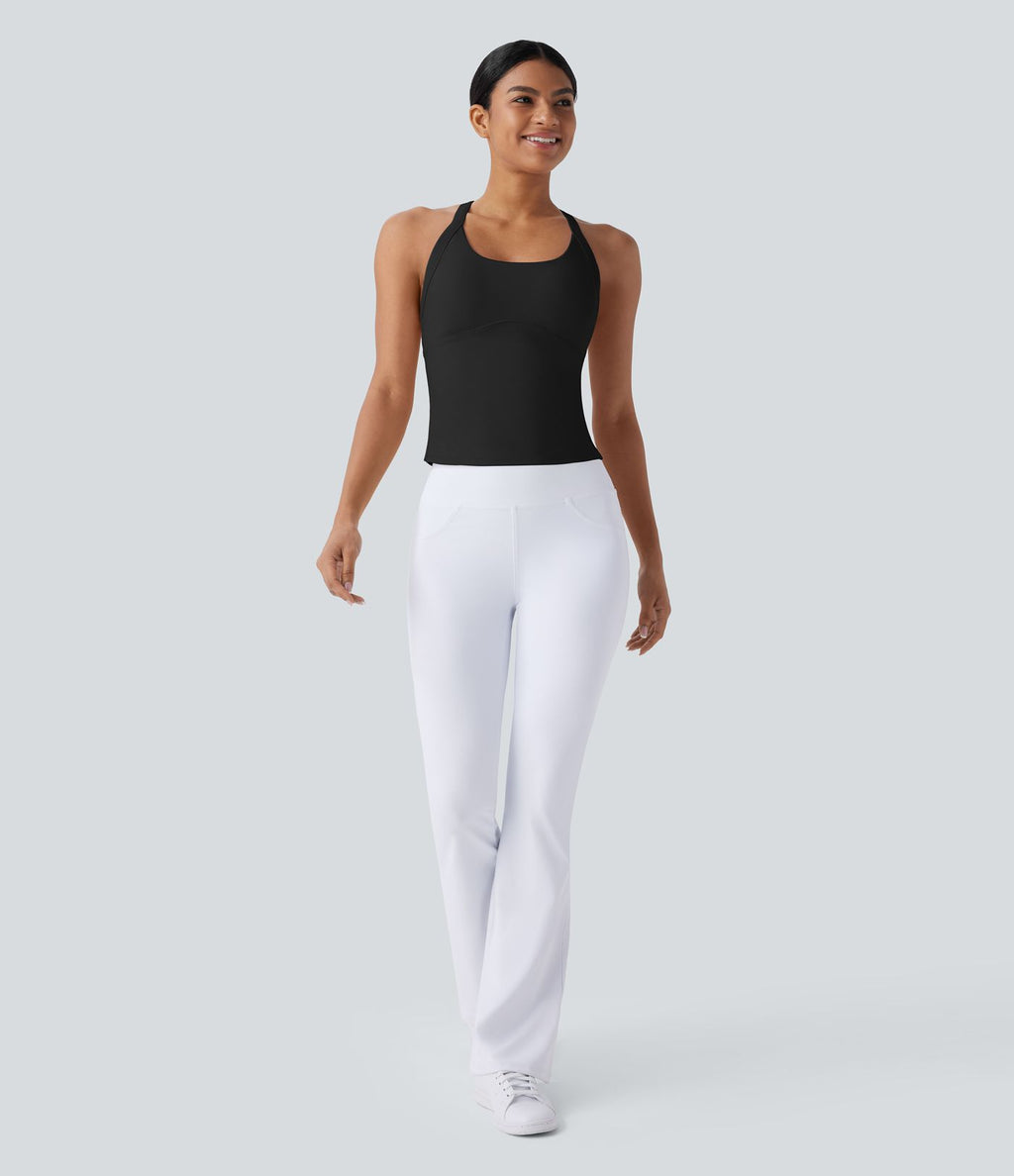 Débardeur yoga SoftlyZero™ Plush à découpes A-D