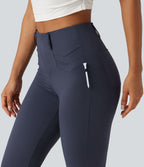 Pantalon de golf flare effet frais InstantCool taille haute à séchage rapide avec poches et protection solaire UPF50+