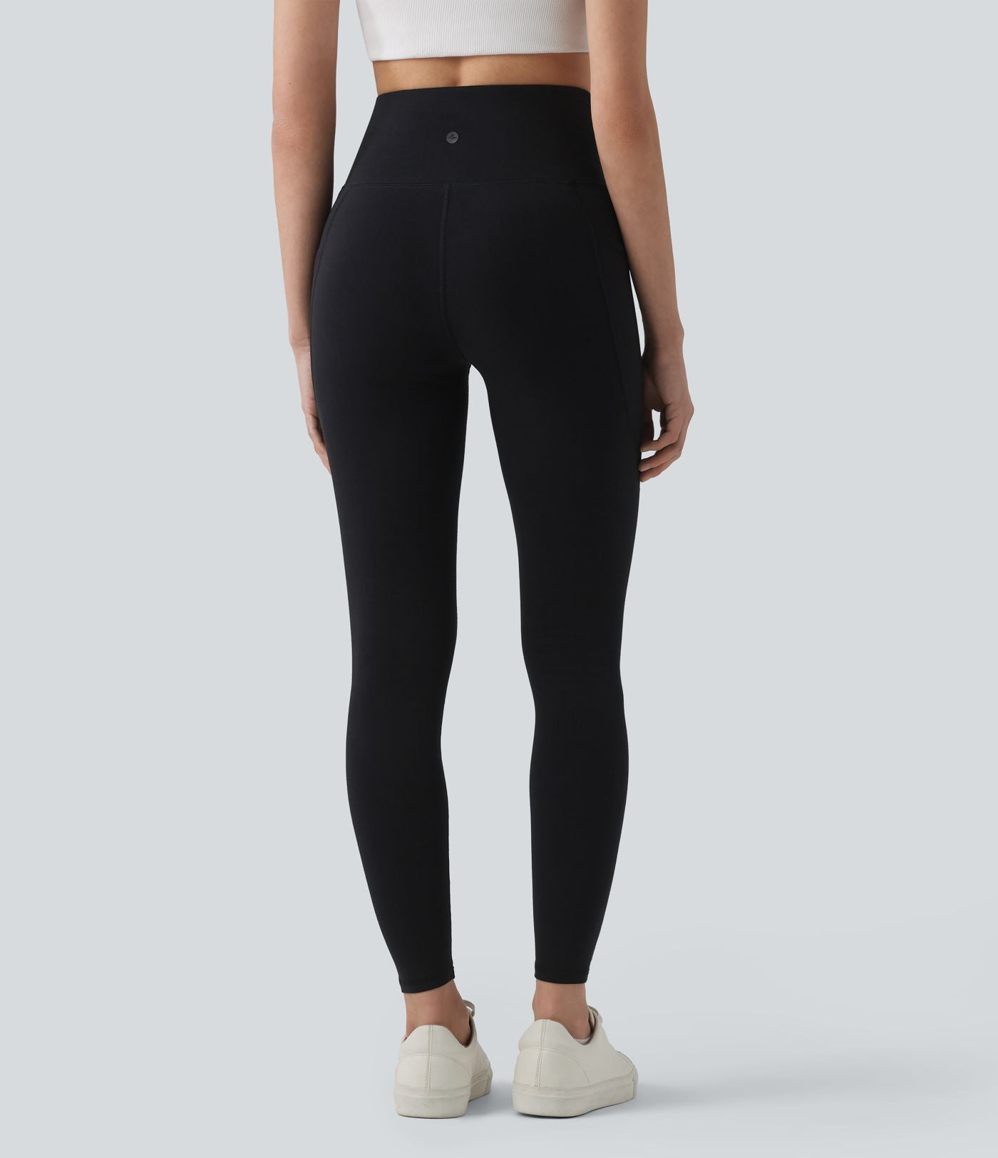Legging de yoga Halara taille haute en jersey de coton avec poches