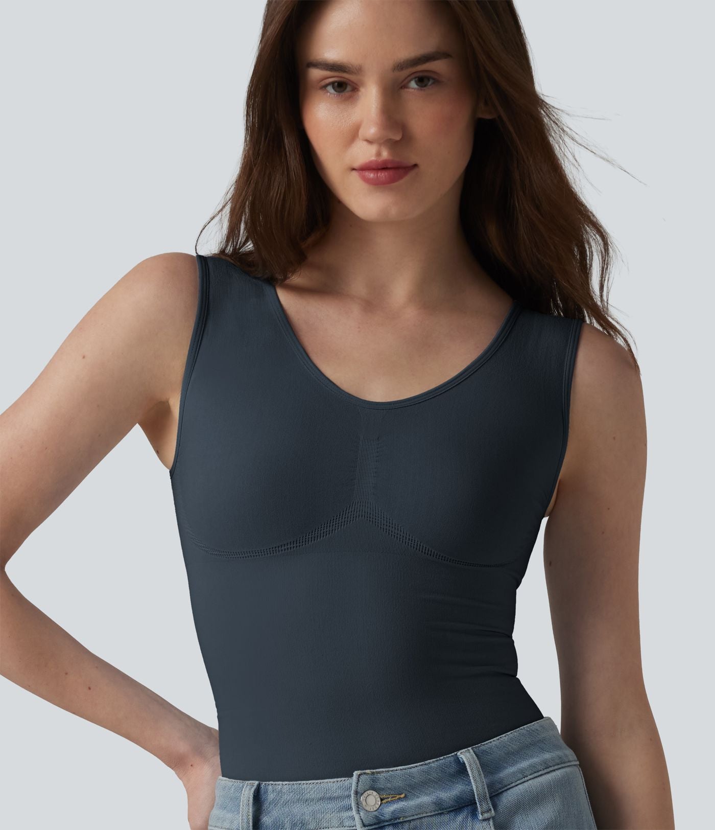 OneForm Seamless Flow Débardeur casual gainant sans couture