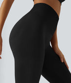 Legging d'entraînement gainant effet push-up taille haute côtelé doux sans couture OneForm Seamless Flow