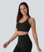 Brassière de sport entraînement SpeedWave™ soutien intermédiaire coques moulées perforé crochet réglable séchage rapide bonnets A-D