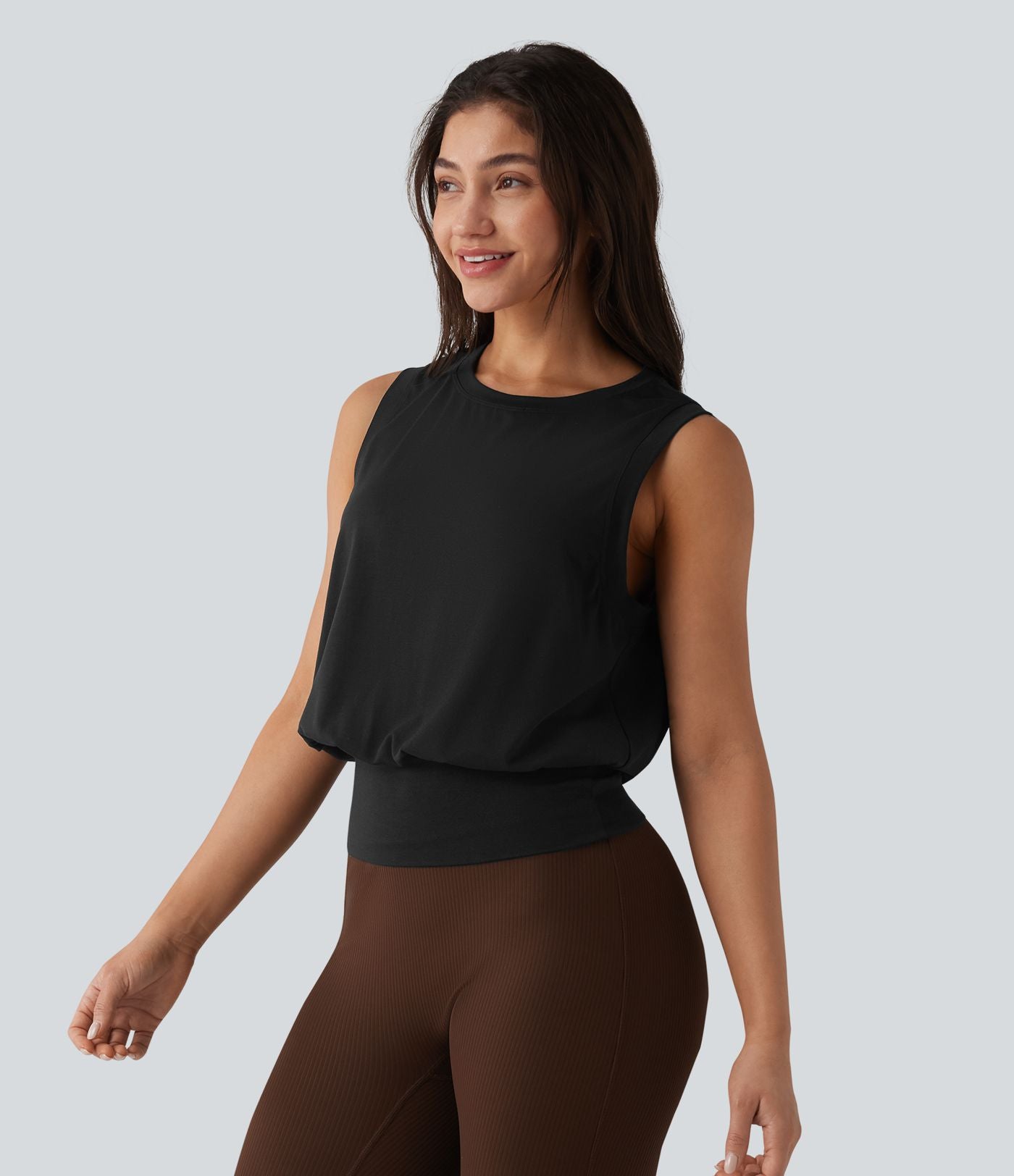 Débardeur de sport col rond