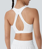 Brassière de Sport Running SpeedWave™ à Dos Nu et Dos Nageur, Perforée, à Séchage Rapide et Maintien Moyen