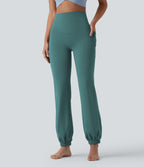 Jogging ballon danse SoftlyZero™ taille haute gainant avec poches
