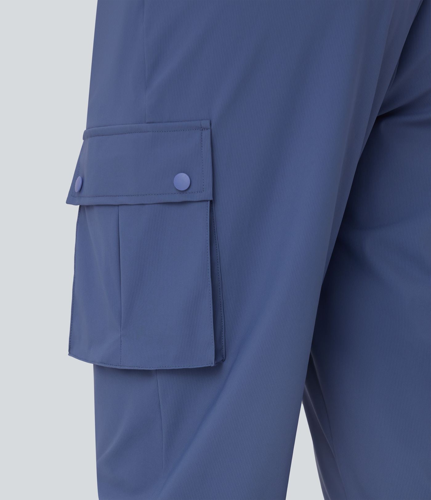 Pantacourt cargo de danse à taille haute avec cordon à séchage rapide avec poches
