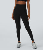 Legging yoga 7/8 taille haute froncé sans couture OneForm Seamless Flow