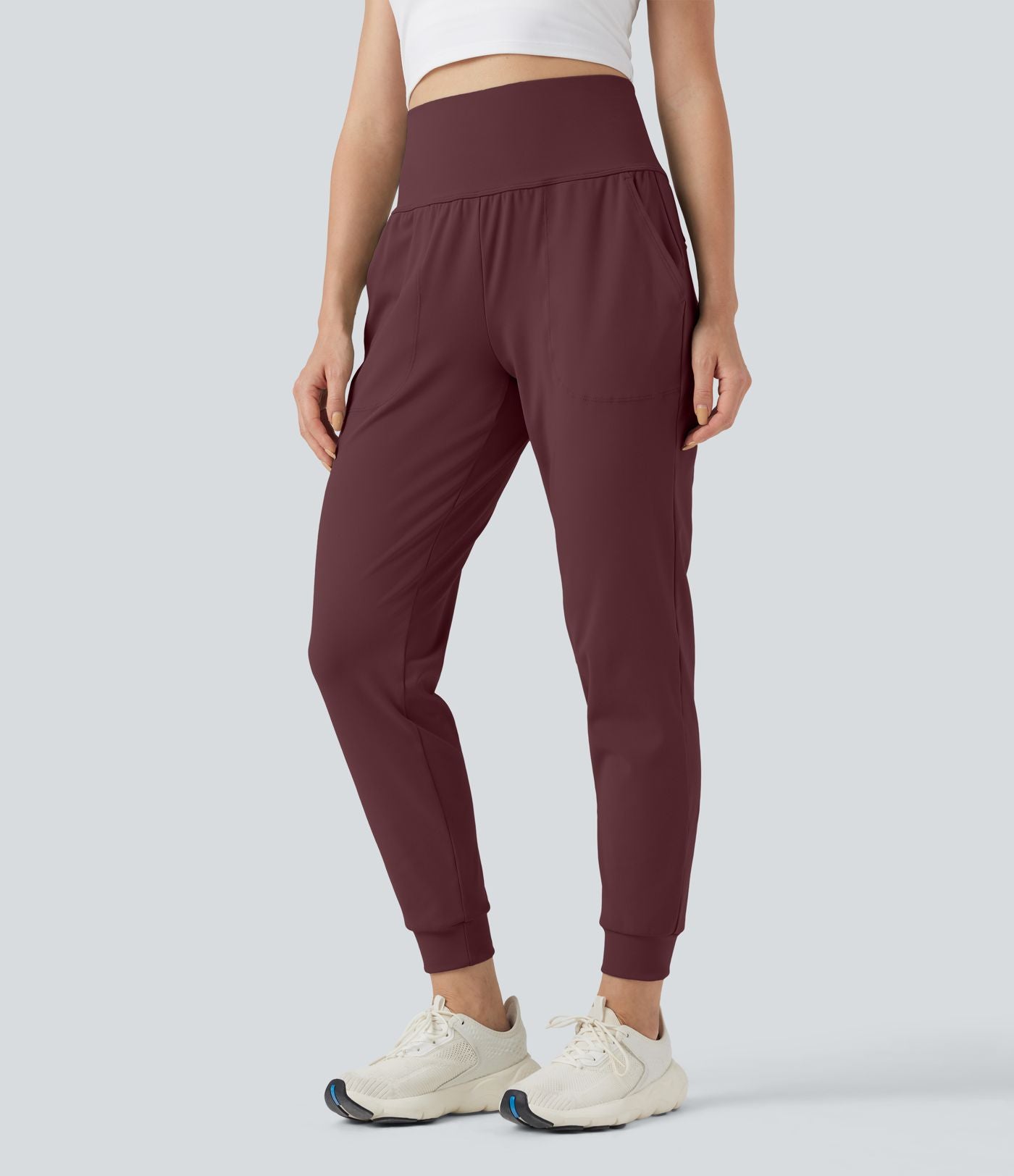 Jogging running gainant taille moyenne DayStretch avec poches