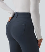 Legging décontracté bootcut Halara UltraSculpt™ taille haute avec poches