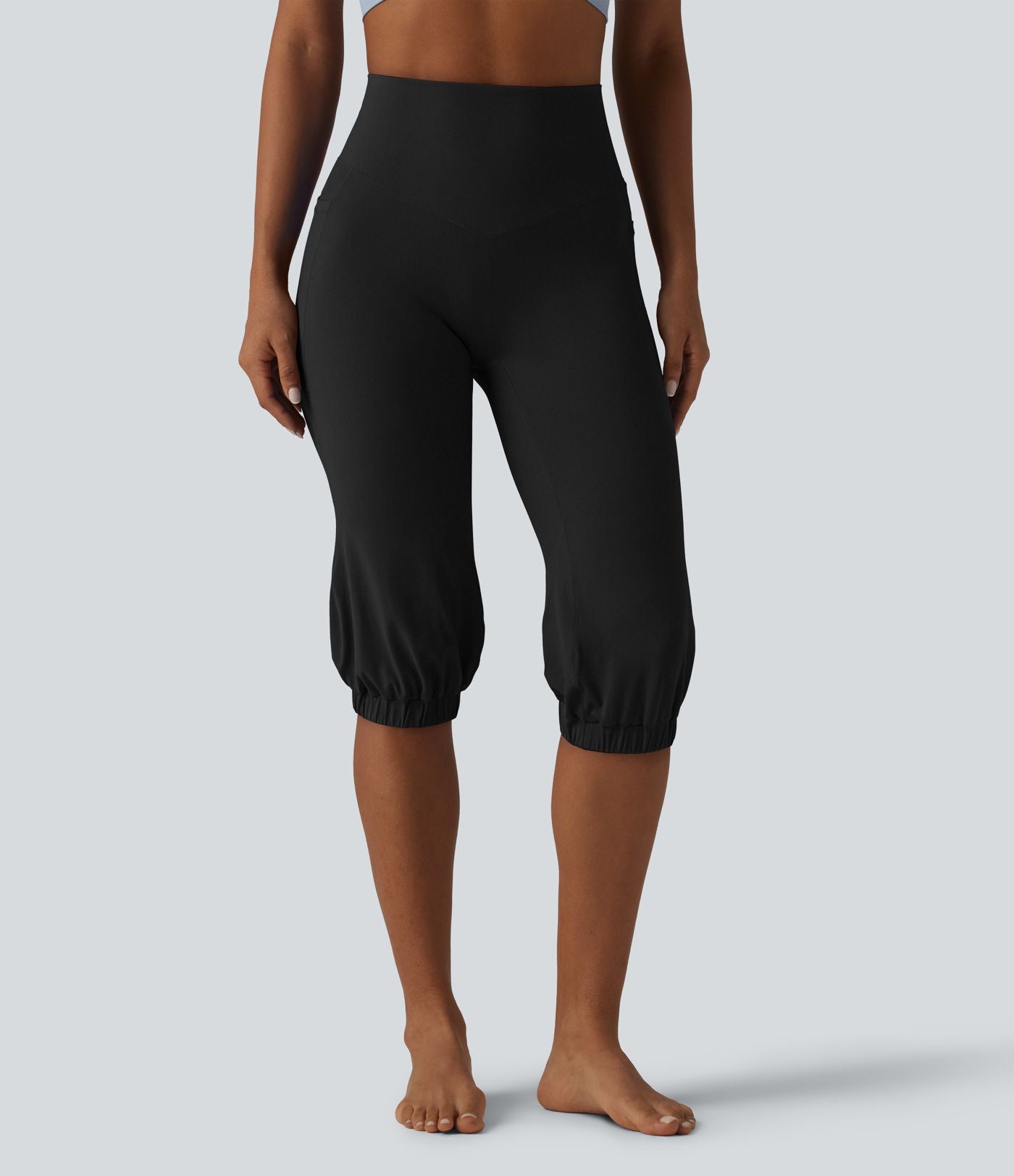 SoftlyZero™ Jogging corsaire ballon taille haute ventre plat pour la danse avec poches