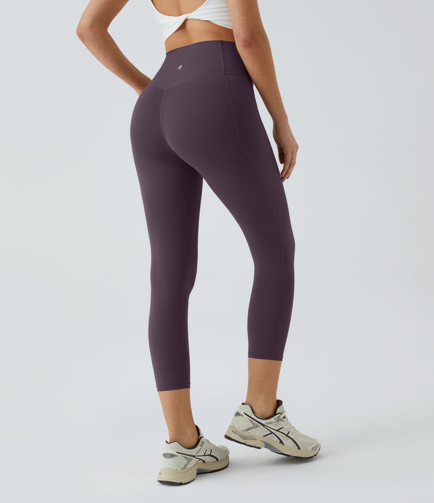 Legging corsaire d'entraînement gainant taille haute avec poches Halara UltraSculpt™