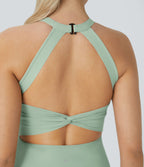 Softlyzero™ Airy Robe Sport Torsadée Dos Nu Édition Easy Peasy