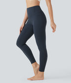 Short cycliste 7,5 cm de yoga gainant taille haute à blocs de couleurs et séchage rapide SoftlyZero™