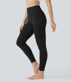 Short cycliste 7,5 cm de yoga gainant taille haute à blocs de couleurs et séchage rapide SoftlyZero™