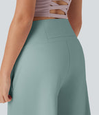 Bermuda SoftlyZero™ Airy de yoga taille haute avec poches multiples et effet frais InstantCool