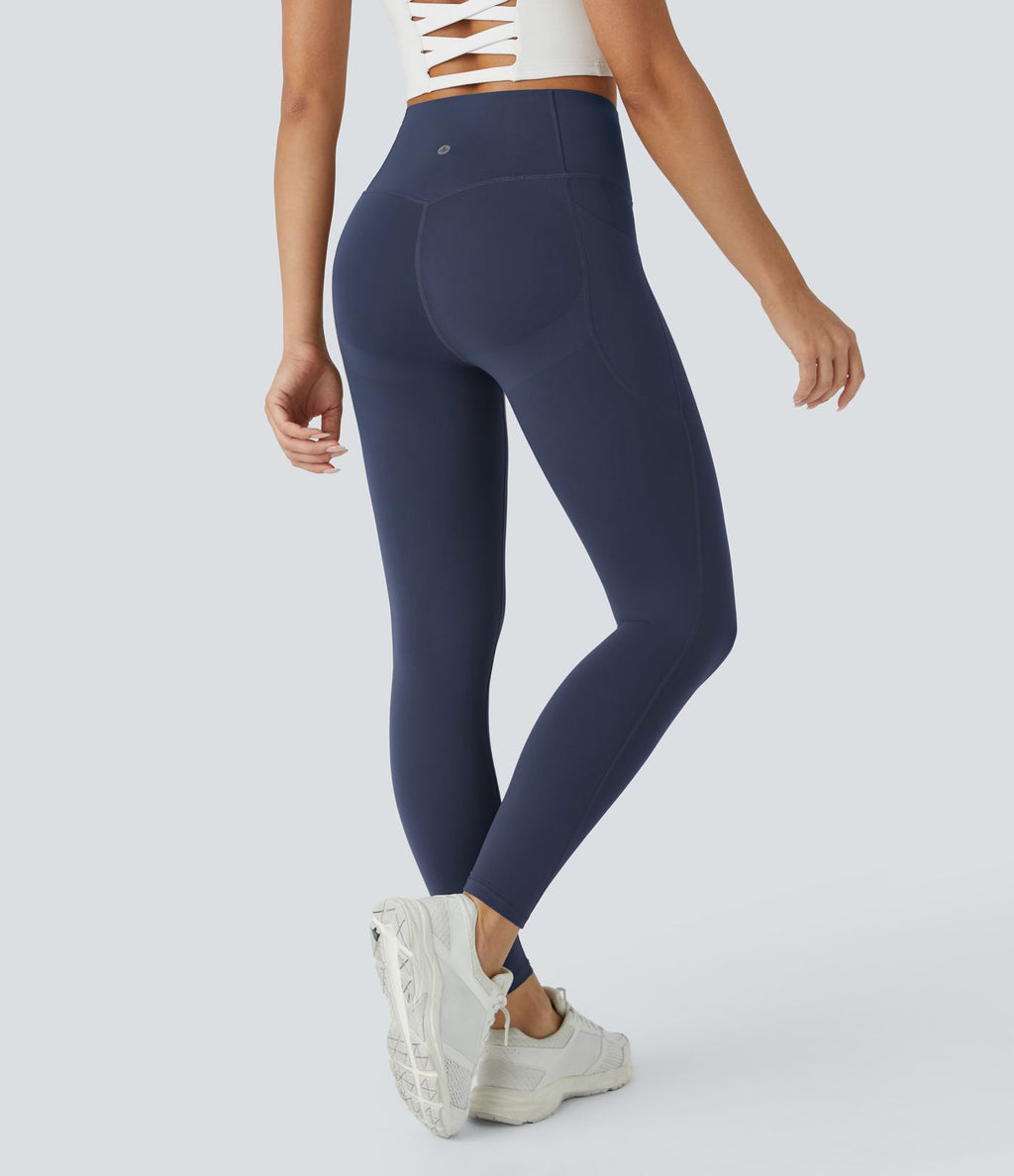 Legging d'entraînement gainant galbant taille haute avec poches Halara UltraSculpt™