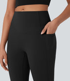 Short cycliste 12,5 cm d'entraînement gainant taille haute avec poches Halara UltraSculpt™