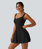 Robe de tennis 2-en-1 SoftlyZero™ Airy mini effet frais InstantCool avec poche, accès facile Easy Peasy, protection solaire UPF50+