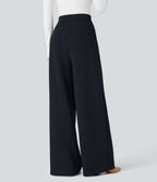 Pantalon de travail Halara Flex™ ample taille haute avec poches