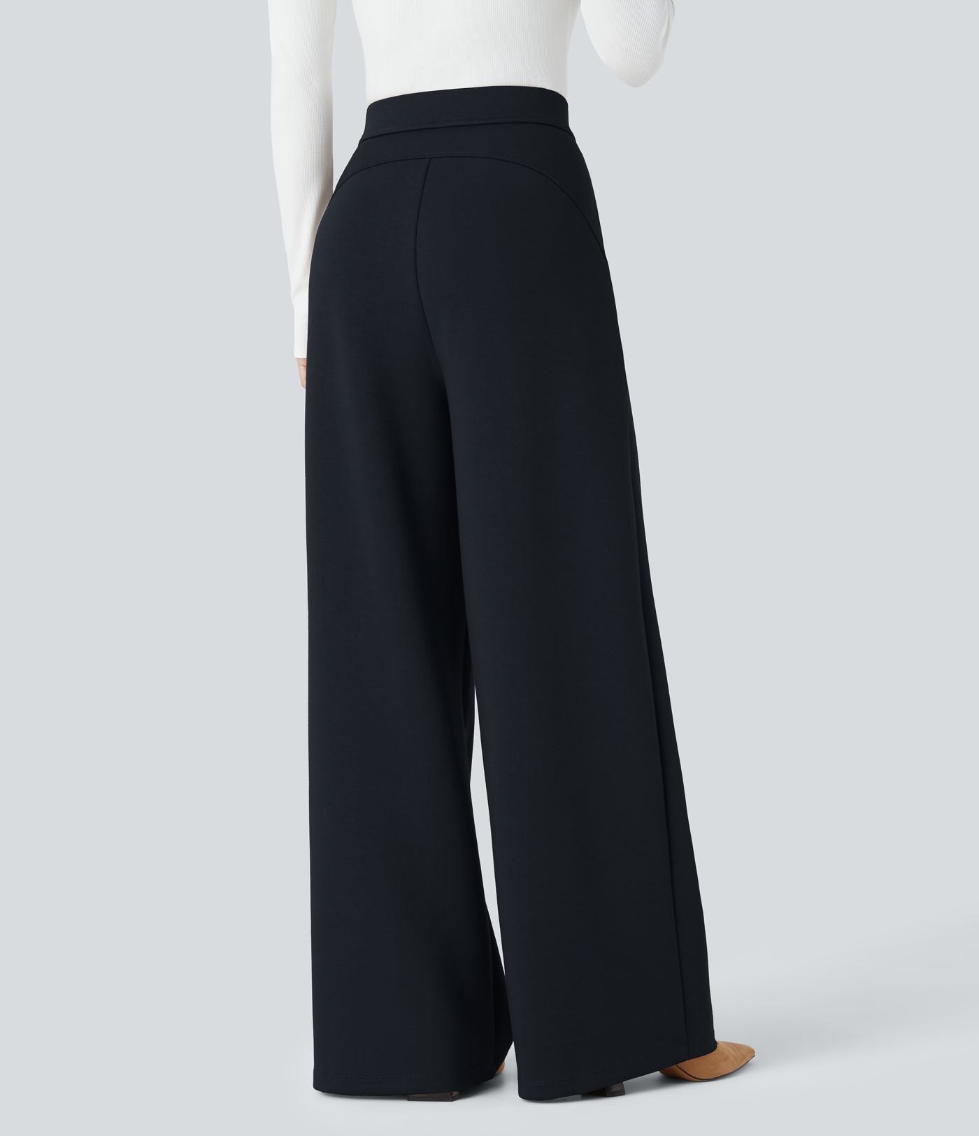 Pantalon de travail Halara Flex™ ample taille haute avec poches
