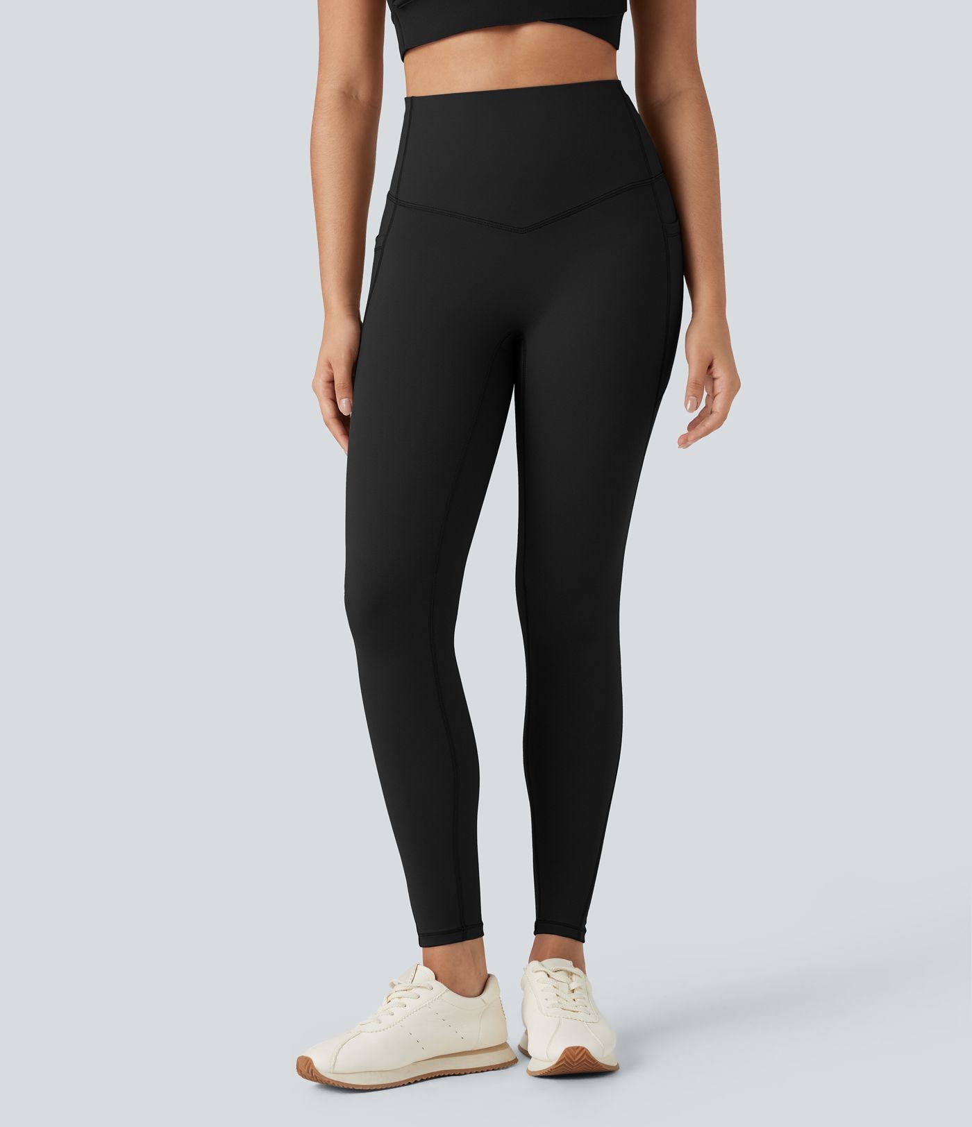 Legging yoga polaire thermique  gainant taille haute Halara UltraSculpt™ Heat avec poches
