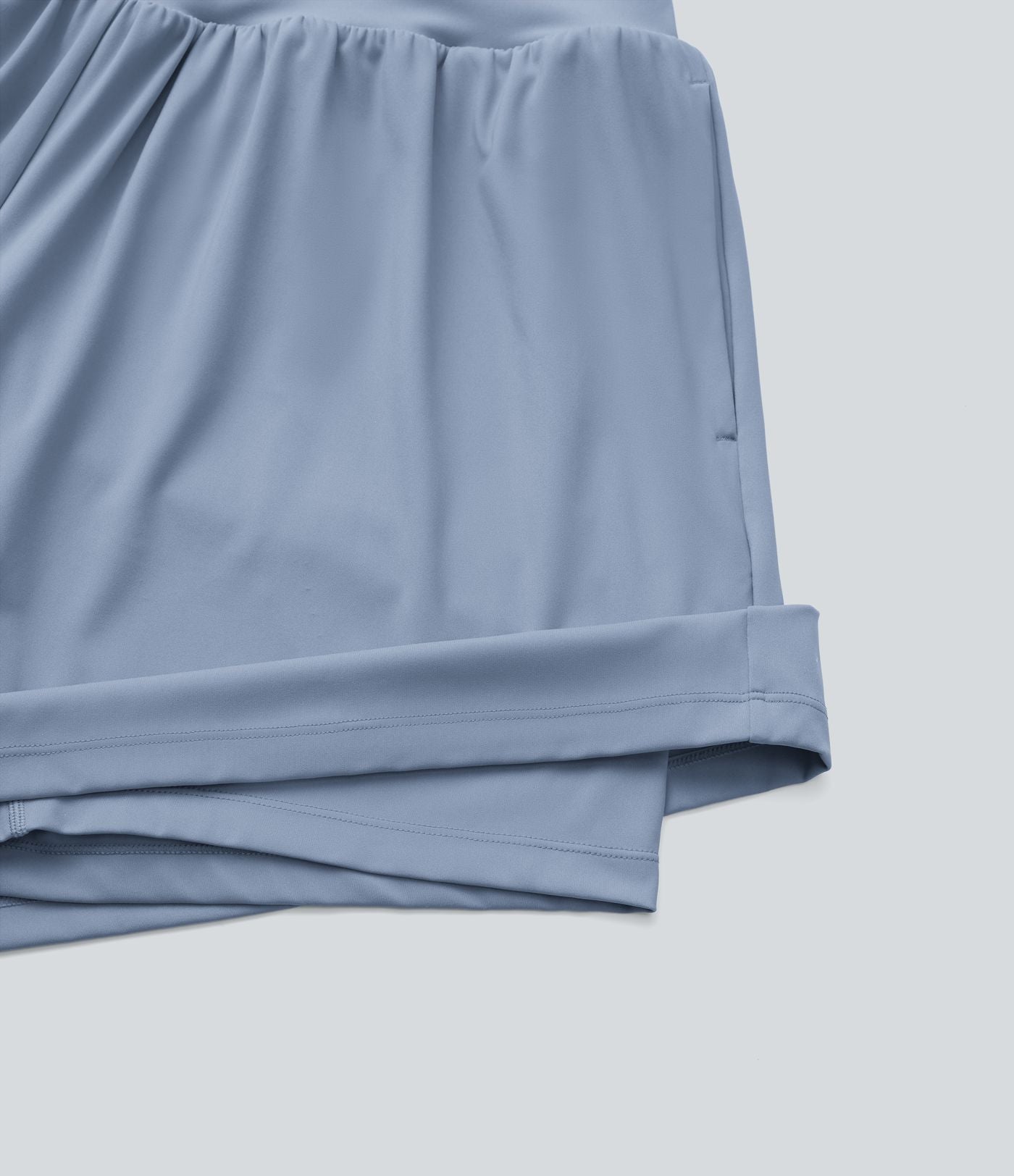 Short tailleur 2-en-1 Cool Touch yoga taille très haute Softlyzero™ Airy grande taille 17,5 cm avec poches