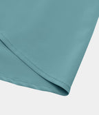 Breezeful™ Jupe Danse Fluide 2-en-1 à Taille Haute Volants Asymétriques Haut-Bas et Séchage Rapide