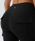 Legging yoga ajusté cargo taille haute DayStretch avec poches