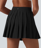 Jupe courte plissée 2-en-1 Breezeful™ taille haute séchage rapide avec poche et boucle ajustable