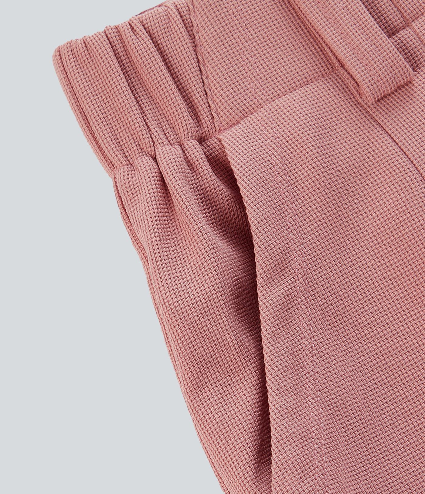 Halara Flex™ Pantalon Tailleur Large Fluide Gaufré Taille Haute Poches Latérales