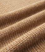 Pull col rond à manches longues