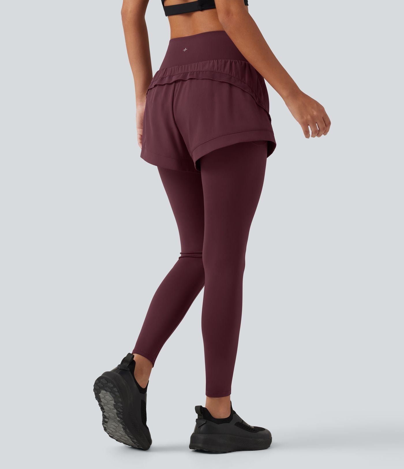Pantalon de running gaintan2-en-1 Breezeful™ taille haute gainant à séchage rapide avec poches