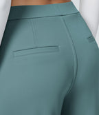 Pantalon tailleur Halara Flex™ DayStretch coupe droite taille haute avec poches
