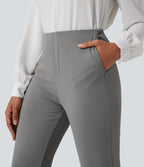 Pantalon tailleur bootcut taille haute Halara Flex™ DayStretch avec poches