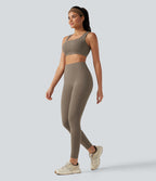 Brassière de sport d'entraînement push-up à maintien moyen UltraSculpt™ avec col U et brassière intégrée