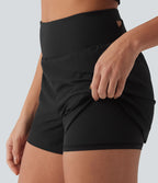 Breezeful™ Short de sport séchage rapide taille haute 7,5 cm avec poches