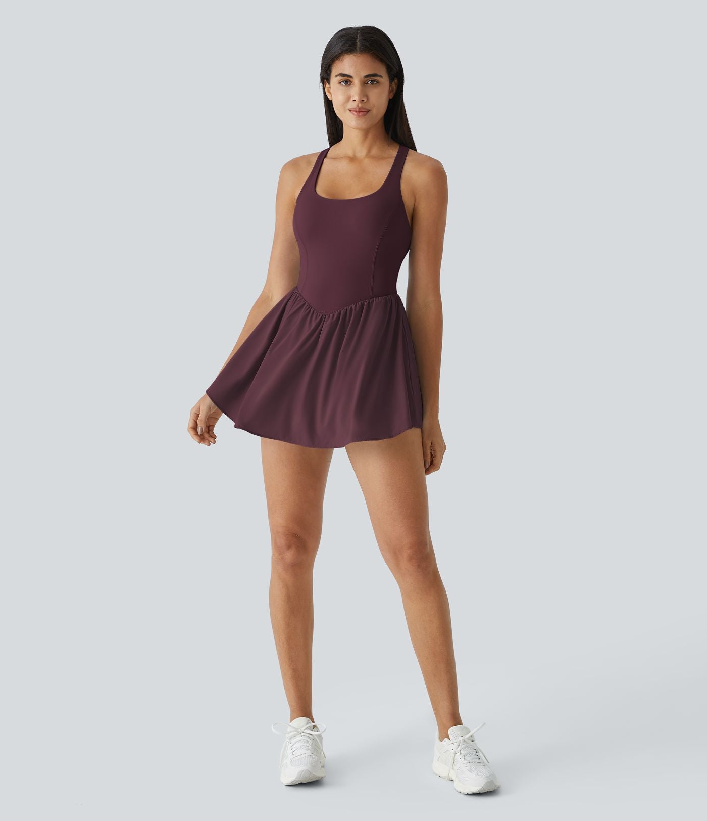Robe de sport mini 2-en-1 Breezeful™ corset fluide séchage rapide avec poche padel/pickleball A-C
